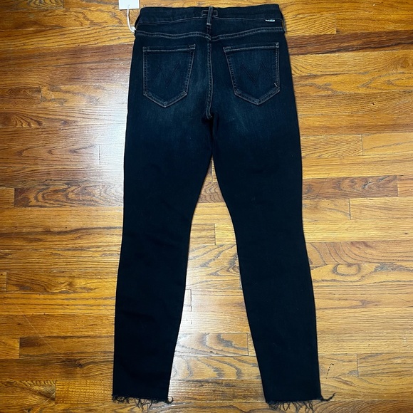 MOTHER The Looker Crop Jeans Coffee Tea or Me Size 27 - Picture 4 of 9